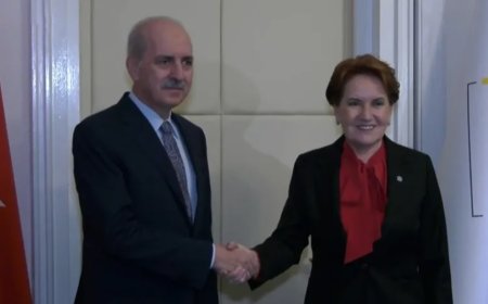 Meclis Başkanı Kurtulmuş, Meral Akşener’i ziyaret etti