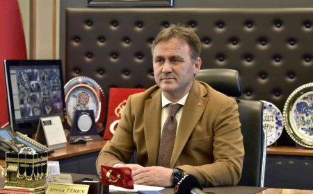 ERCAN ÇİMEN - Gümüşhane Belediye Başkanı