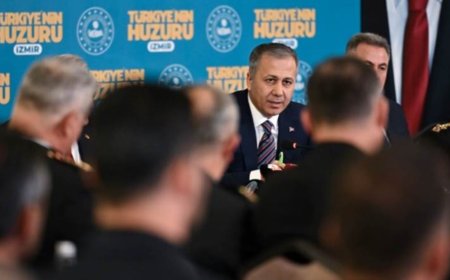Bakan Ali Yerlikaya İzmir'i gözüne kestirdi...