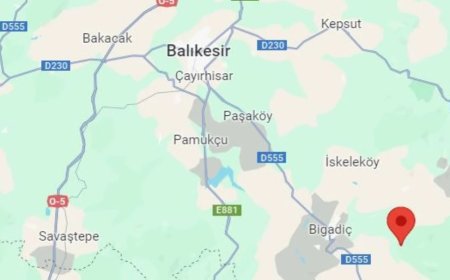 Balıkesir'de 3.8 büyüklüğünde deprem