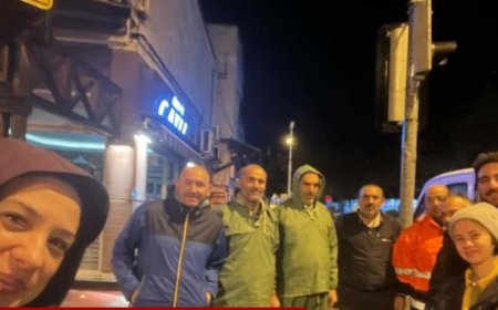 Filiz başkan 05.45'te alandan seslendi: Tam kadro dışarıdayız, çalışmaya devam!