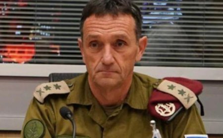 İsrail Genelkurmay Başkanı: Ordumuz 7 Ekim'de başarısız oldu