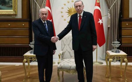 Cumhurbaşkanı Erdoğan ve MHP Lideri Bahçeli Arasındaki Önemli Görüşme