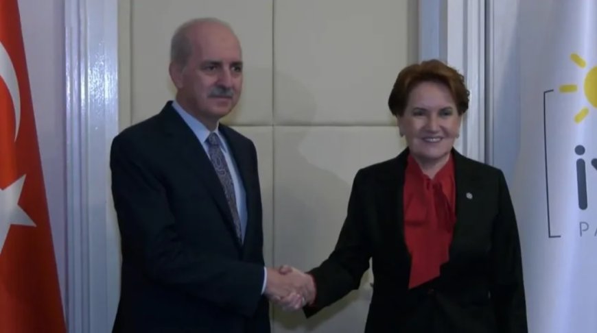 Meclis Başkanı Kurtulmuş, Meral Akşener’i ziyaret etti