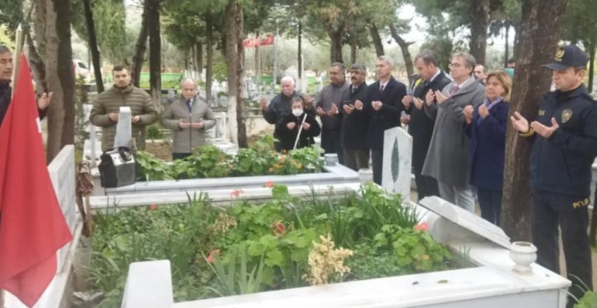 Şehit Öğretmen Neşe Alten Şarköy’deki Kabri Başında Anıldı