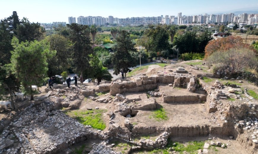 Başkan Tarhan kazı çalışmalarını yerinde inceledi