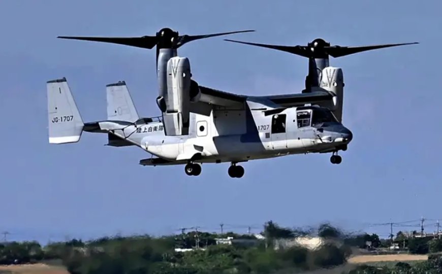 Osprey tipi ABD askeri uçağı düştü