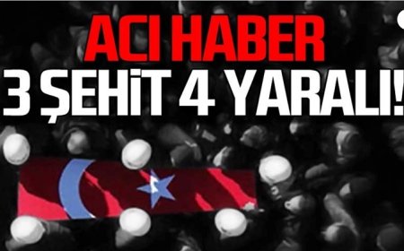 Kuzey Irak'ta Terör Saldırısında 3 Türk Askeri Şehit Oldu