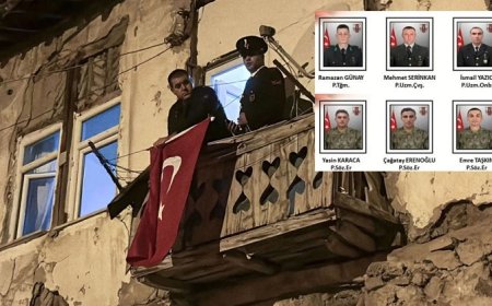 Türkiye kahramanlarına ağlıyor: 6 ocağa şehit ateşi düştü