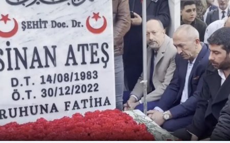 Sinan Ateş mezarı başında anıldı