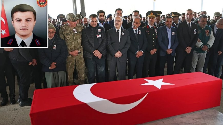 Şehit Jandarma Uzman Çavuş Mustafa Fatih Yetişen Son Yolculuğuna Uğurlandı