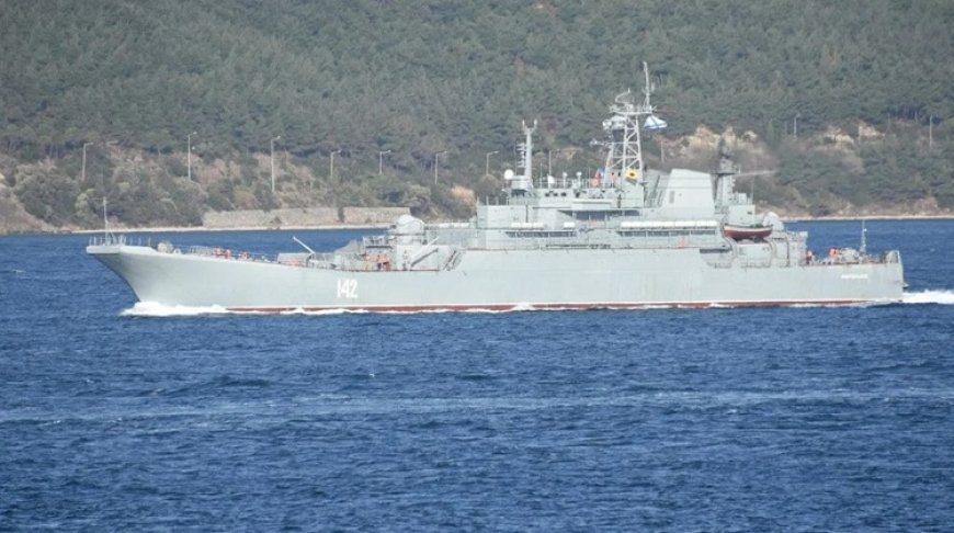 Ukrayna Kırım'da Rus gemisini imha etti