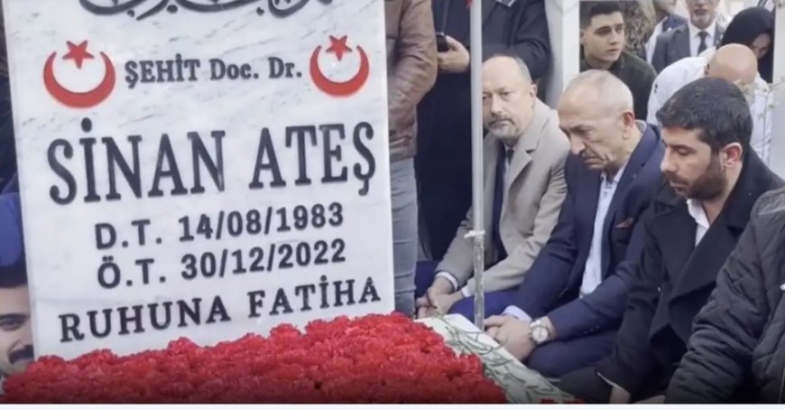 Sinan Ateş mezarı başında anıldı