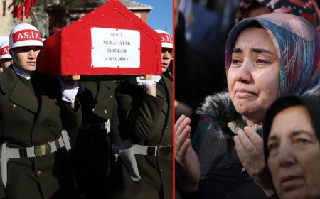 Türkiye şehitlerini uğurladı: 'Pençe-Kilit' kahramanlarına son görev