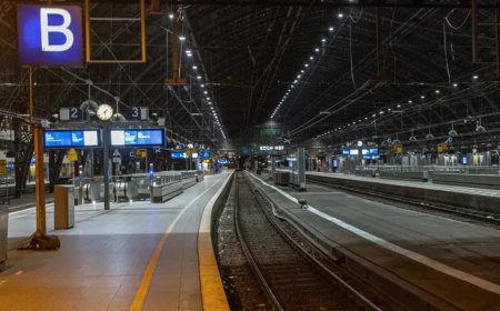 Almanya'da makinistler 6 günlük greve gidiyor