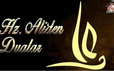 İMAM ALİ'NİN (A.S) GECE YARILARINDA OKUDUĞU DUA