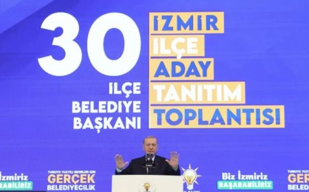 Cumhurbaşkanı Erdoğan, İzmir’in ilçe belediyeleri için adaylarını açıkladı