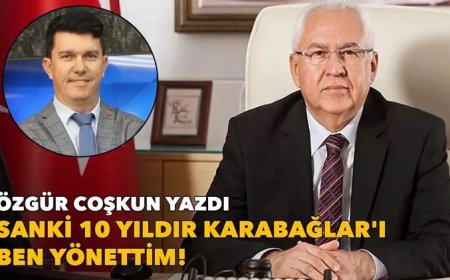 Karabağları 10 yıldır yönetiyor, Karabağlar için hayallerim ve projelerim var diyor!
