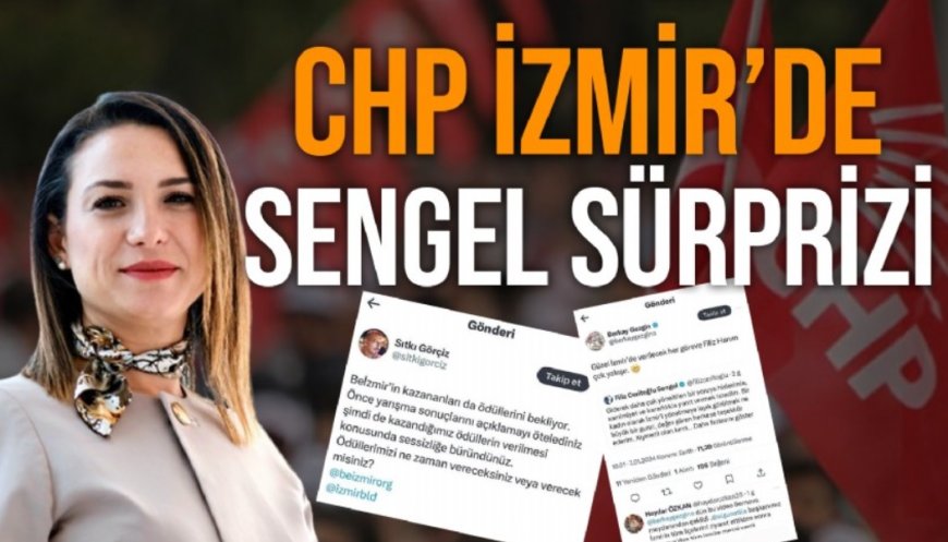 CHP'nin İzmir Büyükşehir Belediye Başkan adayı olarak  Filiz Ceritoğlu Sengel'in adı öne geçiyor.