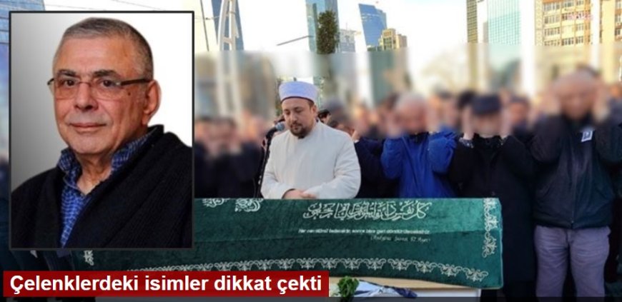 MİT yöneticisi Mehmet Eymür'ün cenazesine Alaattin Çakıcı ve Sedat Peker'den çelenk