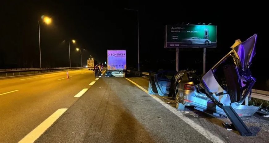 Koruma polisleri kaza yaptı: 1 şehit, 2 ağır yaralı