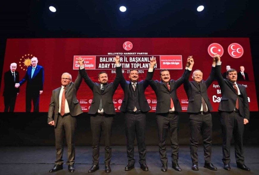 Balıkesir MHP belediye başkan adaylarını tanıttı