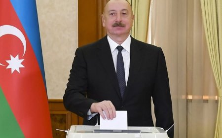 Azerbaycan'da seçim: Sandık çıkış anketine göre Cumhurbaşkanı Aliyev kazandı