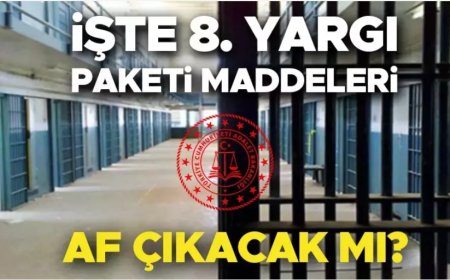 8. YARGI PAKETİ SON DAKİKA AF ÇIKACAK MI