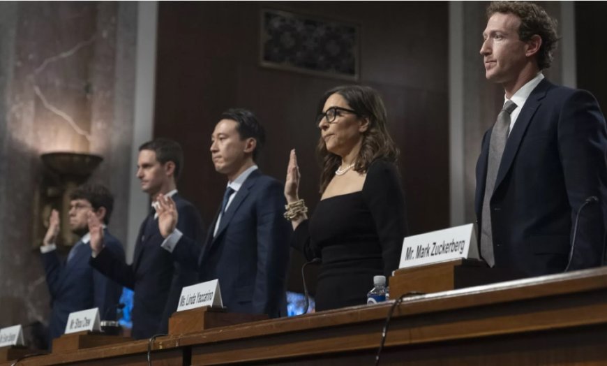 Mark Zuckerberg, ABD Senatosu'nda verdiği ifadede sosyal medya mağduru ailelerden özür diledi