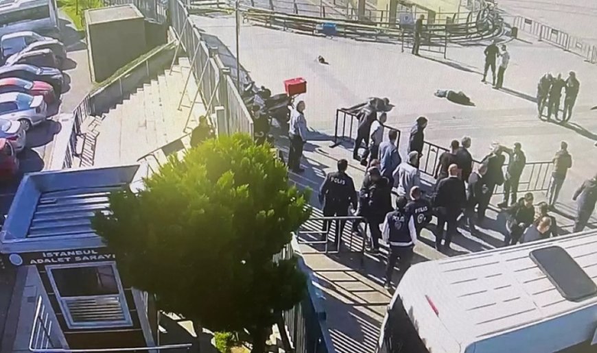 İstanbul Adliyesi'nde kontrol noktasına silahlı saldırı: 3 ölü, 6 yaralı