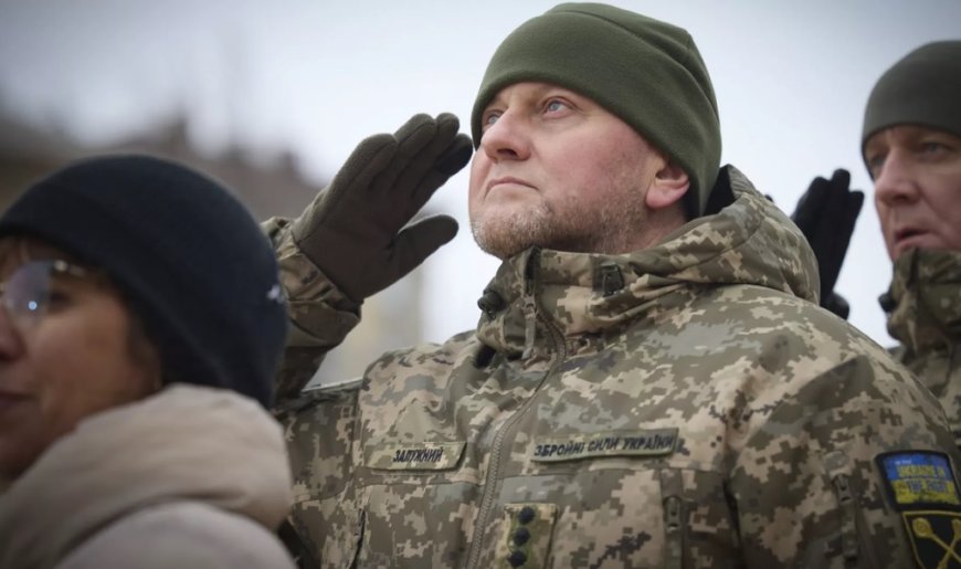 Ukrayna Devlet Başkanı Vladimir Zelenskiy, Genel Kurmay Başkanı Valeriy Zalujnıy'ı görevden aldı