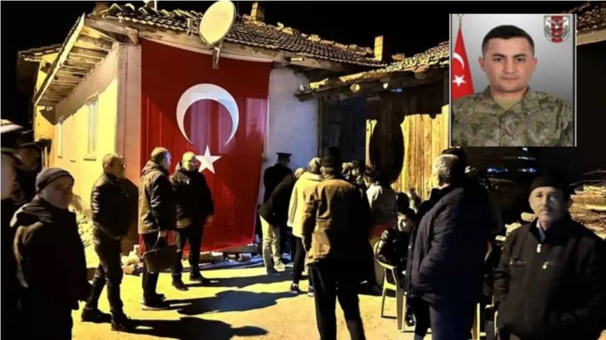 Şehit ateşi Kütahya'ya düştü