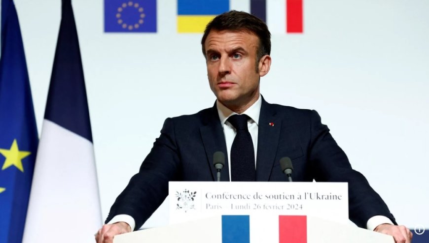 Fransa Cumhurbaşkanı Macron: Ukrayna'ya asker göndermek ihtimal dışı değil