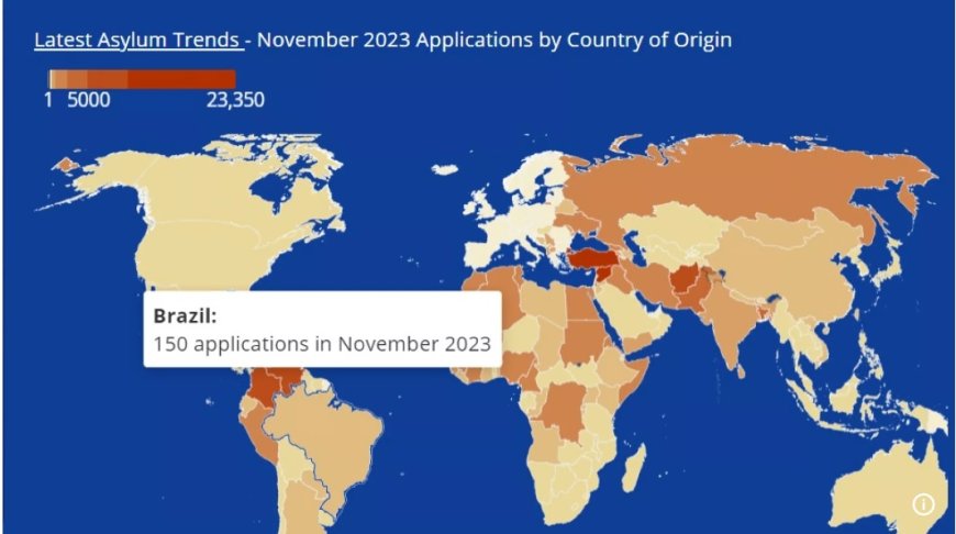 2023'te AB'ye iltica başvuruları 1 milyonu aştı, Türkiye'den başvurular yüzde 82 arttı