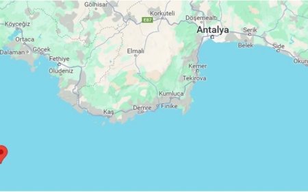 Antalya'da 3,8 büyüklüğünde deprem | Son depremler