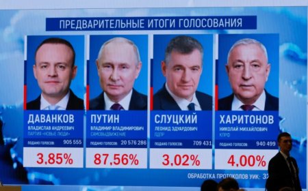 Rusya’da resmi olmayan ilk sonuçlara göre seçimde sürpriz yok: “Kazanan Putin”