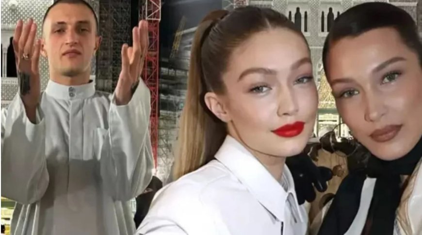 Gigi ve Bella Hadid'in erkek kardeşi Anwar Hadid umreye gitti