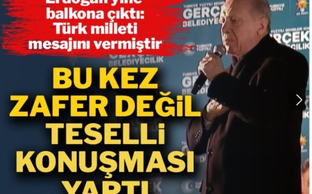 Erdoğan'dan seçim sonucuyla ilgili ilk açıklama