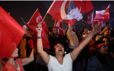Reuters haber ajansı seçimleri bu fotoğraflarla duyurdu