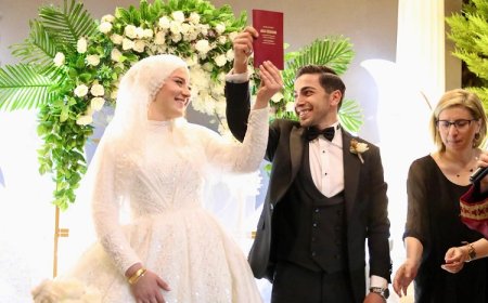 HATİCE BAŞKAN İLK NİKAHINI KIYDI