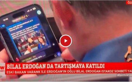 AKP Grubunda Varank ve Bilal Erdoğan'dan "Istakoz" mesajlaşması