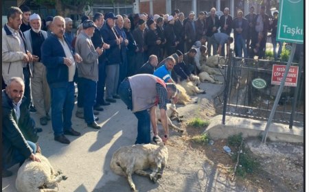 Uluköy’de Yağmur Duası Yapıldı