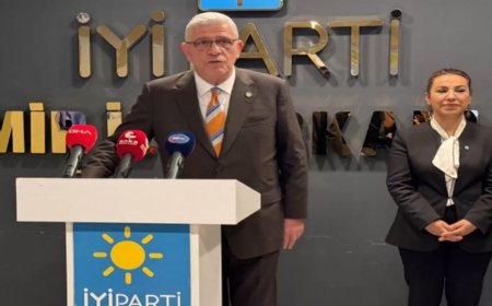 İYİ Parti İzmir İl Başkanlığı'ndan Müsavat Dervişoğlu'na Tam Destek
