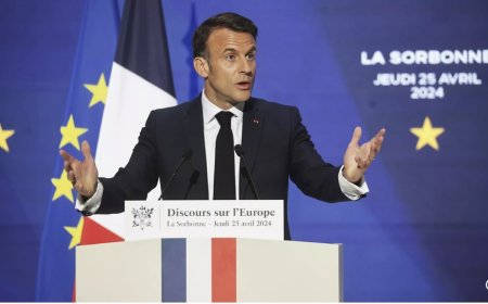 Macron'dan AB'de daha güçlü savunma ve ekonomik reform çağrısı: 'Avrupa ölebilir'