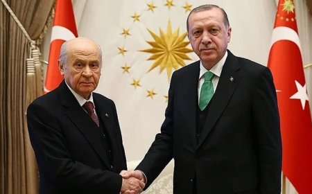 Son dakika! Cumhurbaşkanı Erdoğan ve Bahçeli'den sürpriz görüşme
