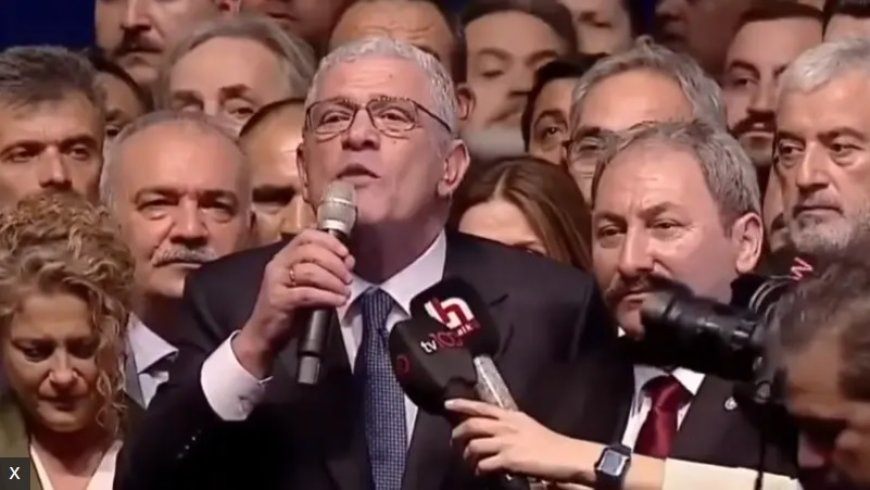 İYİ Parti Genel Başkanı Müsavat Dervişoğlu: Artık hiçbir şey eskisi gibi olmayacak