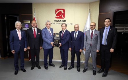 BELARUS CUMHURİYETİ ANKARA BÜYÜKELÇİSİ VİCTOR RYBAK ADASO’YU ZİYARET ETTİ