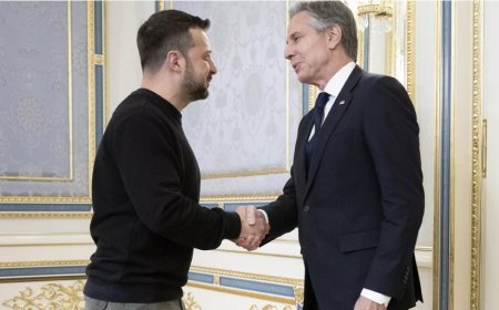 ABD Dışişleri Bakanı Antony Blinken'dan Kiev'e destek ziyareti: Yeni yardımlar yolda