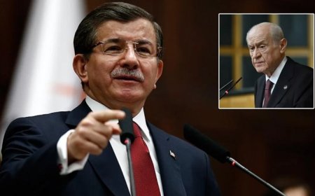 Davutoğlu Bahçeli'ye seslendi: İmalı konuşmayın, varsa bir darbe ihtimali onu söyleyin