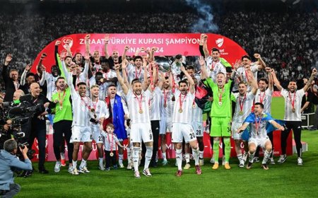 Türkiye Kupası şampiyonu Beşiktaş!